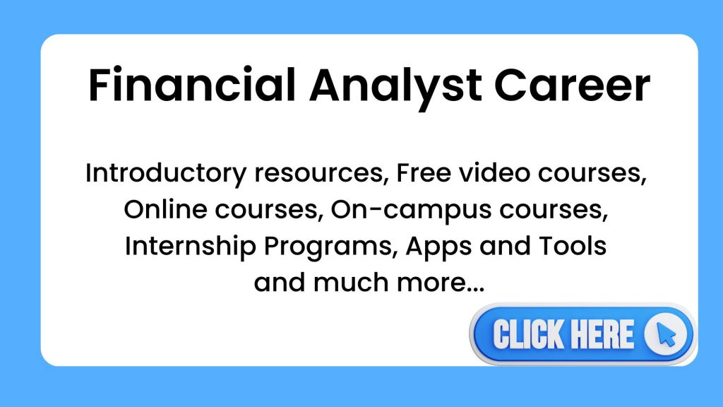 Financial Analyst Career